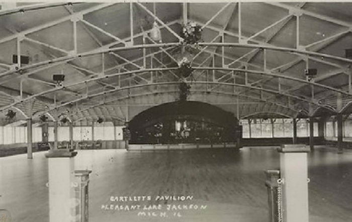 Bartletts Pavillion - Old Post Card Photo